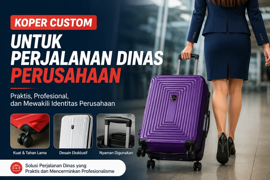 Koper untuk Perjalanan Disan Perusahaan